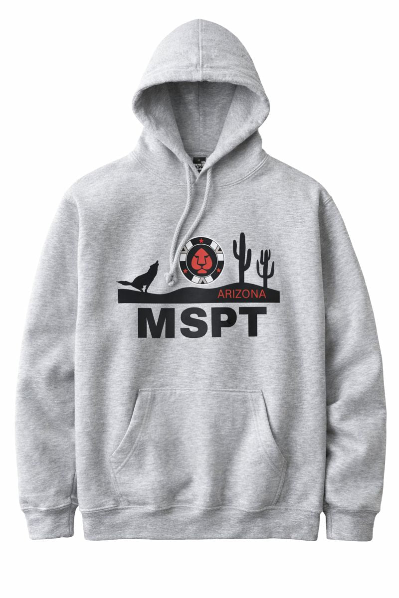 Arizona MSPT Grey Hoodie - Tilted Compass