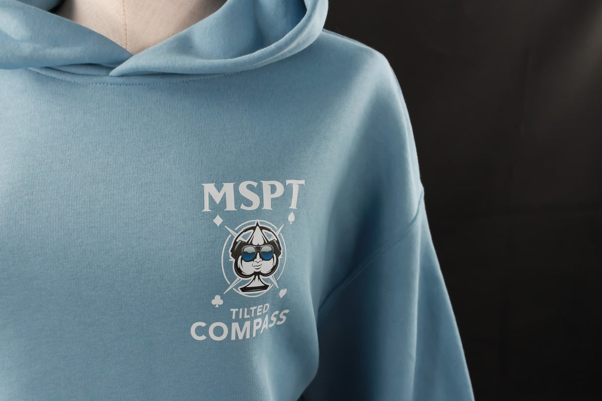 Carolina Blue MSPT Premium Hoodie - Tilted Compass