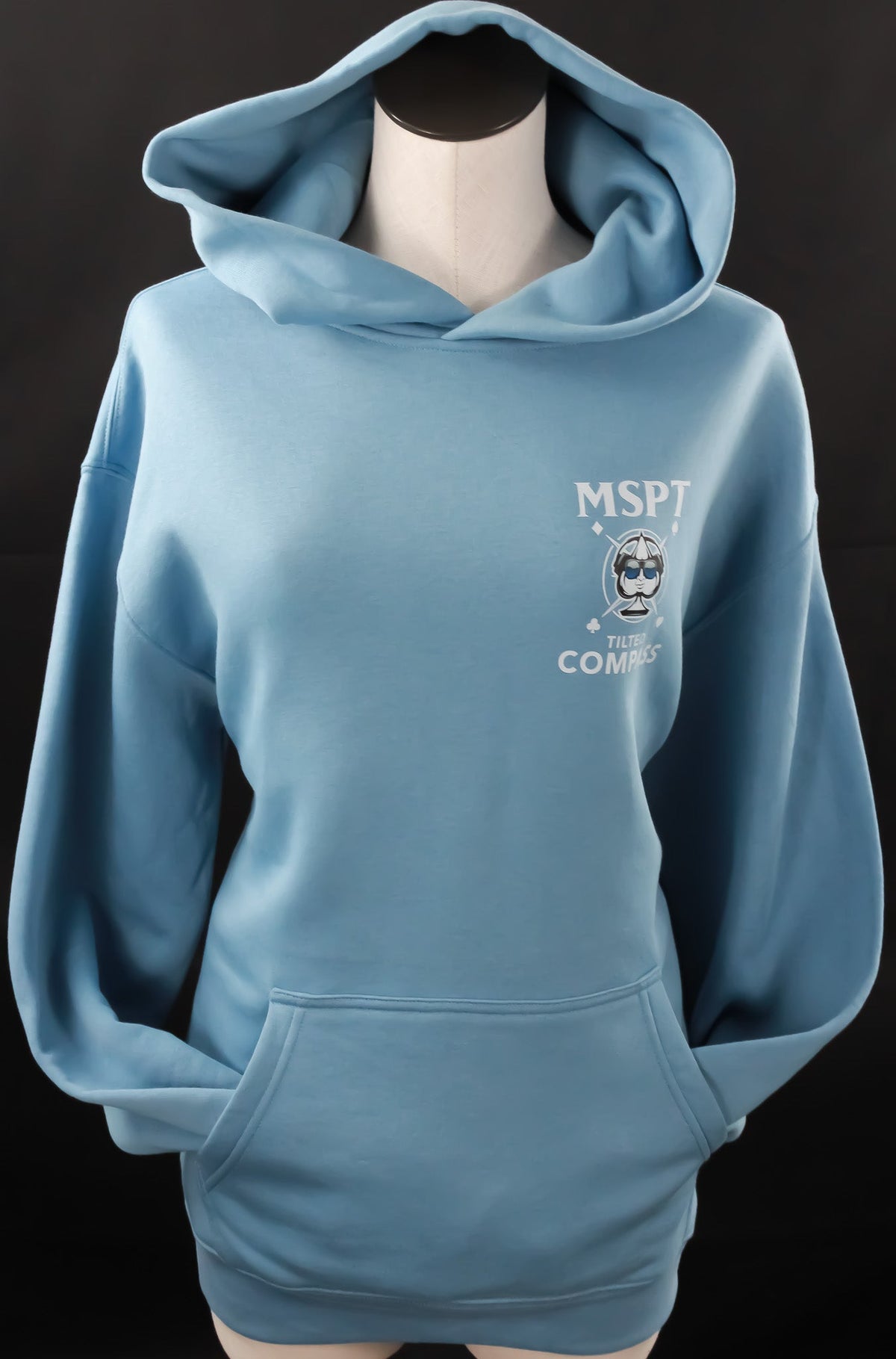 Carolina Blue MSPT Premium Hoodie - Tilted Compass