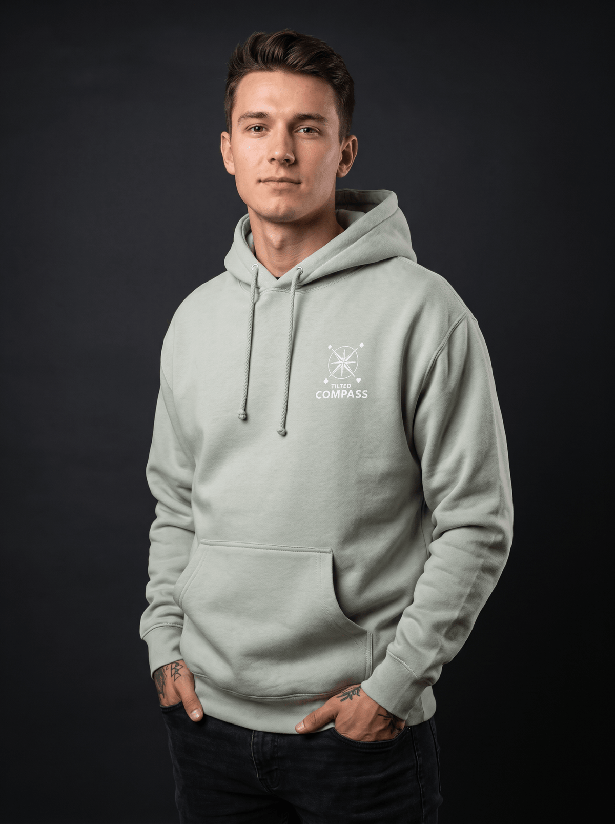 Classic Hoodie - Tilted Compass