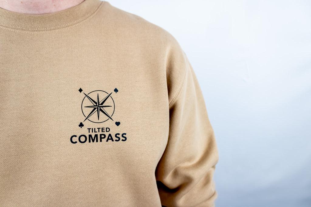 Crew Neck Sweatshirt - Tilted Compass