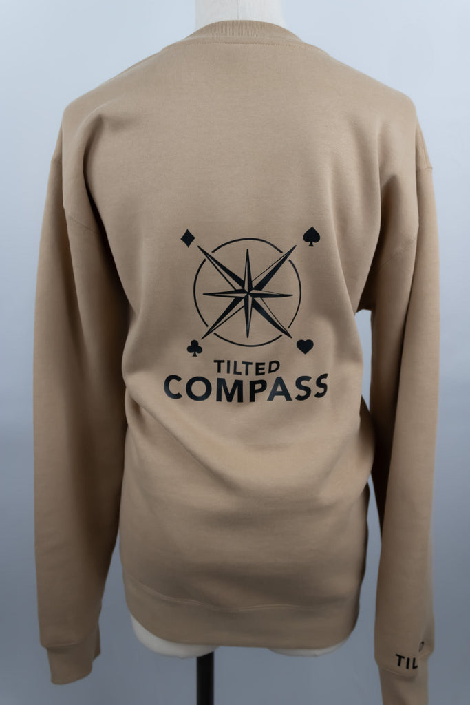 Crew Neck Sweatshirt - Tilted Compass