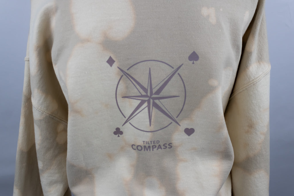 Crew Neck Sweatshirt - Tilted Compass