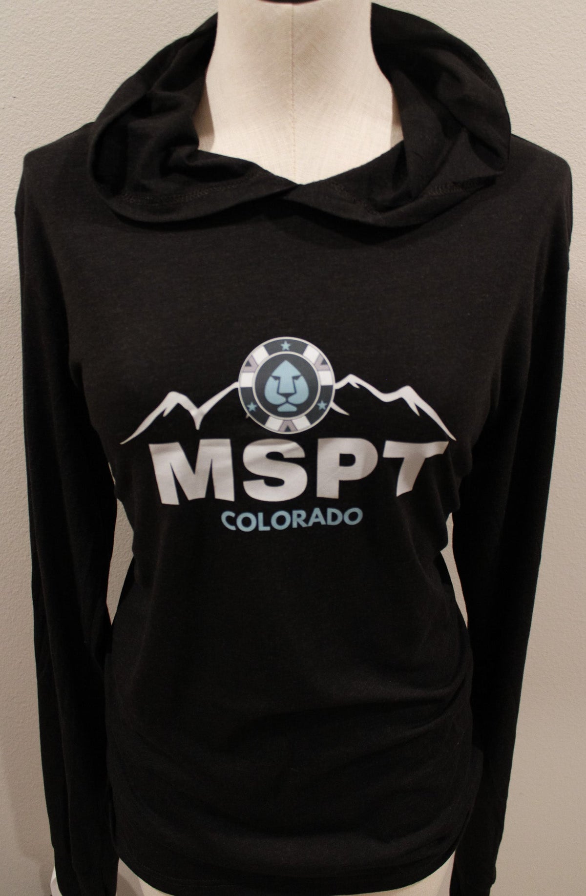 Lightweight Charcoal Grey MSPT Hoodie - Tilted Compass