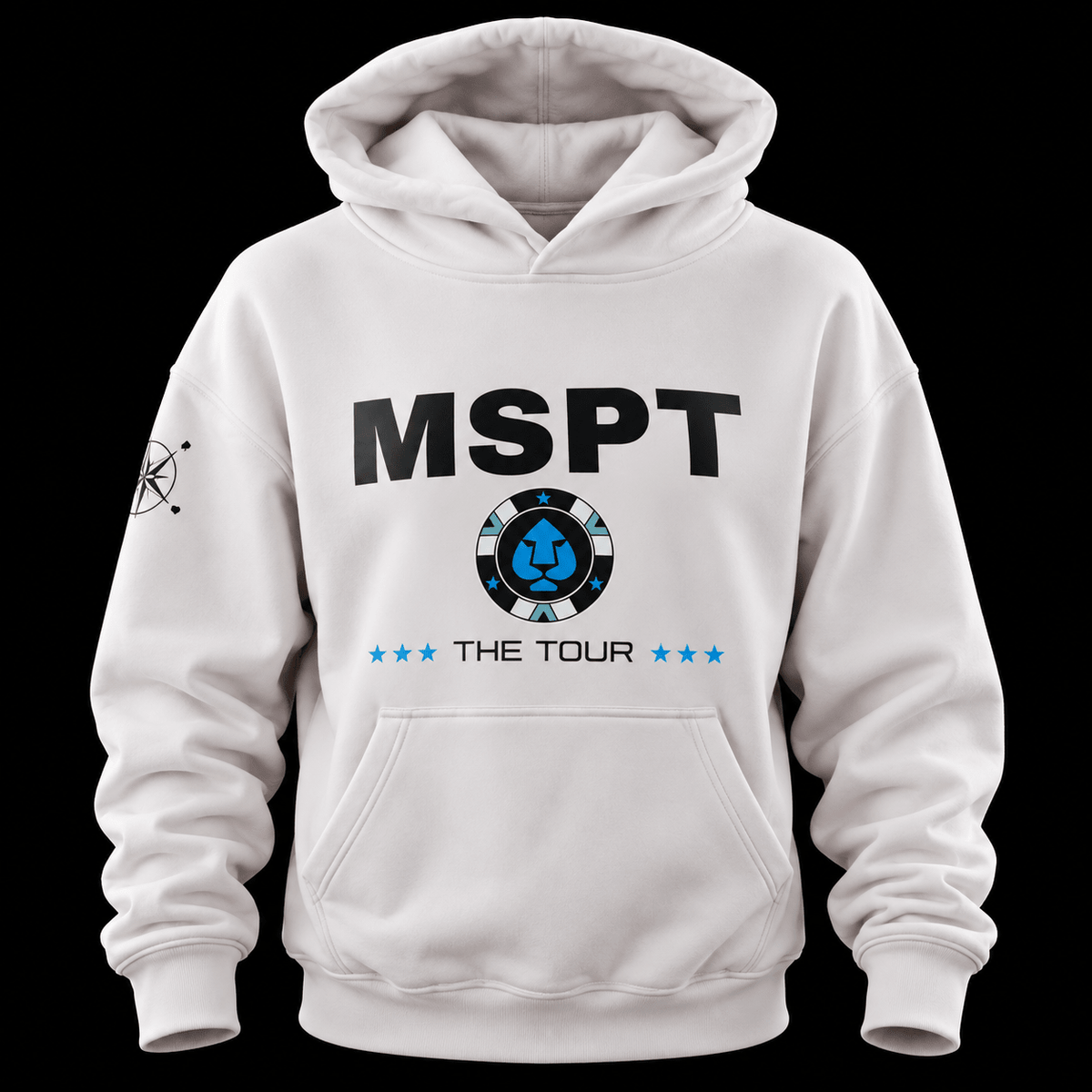 MSPT Hoodie in Bone - Tilted Compass