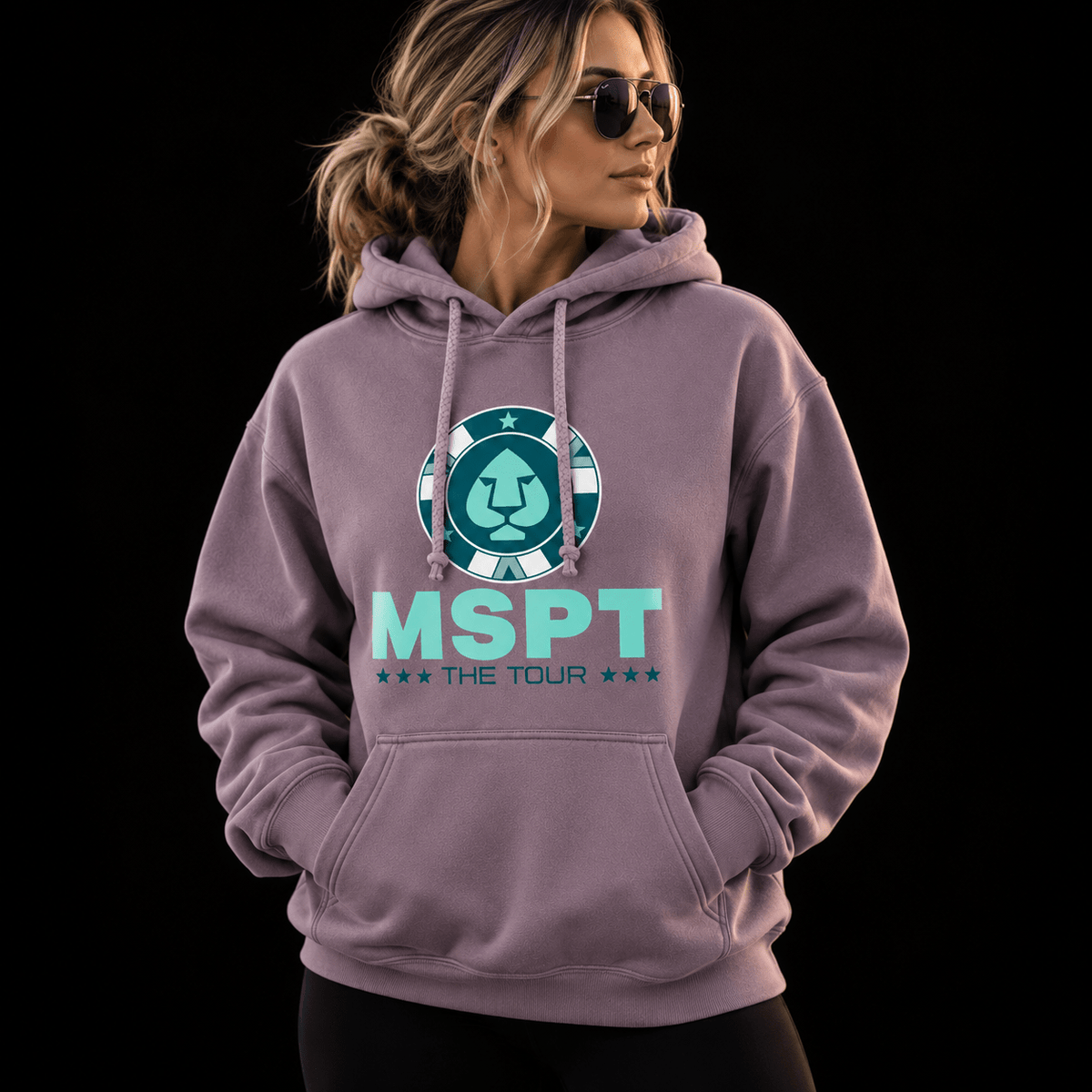 MSPT Hoodie in Lilac - Tilted Compass