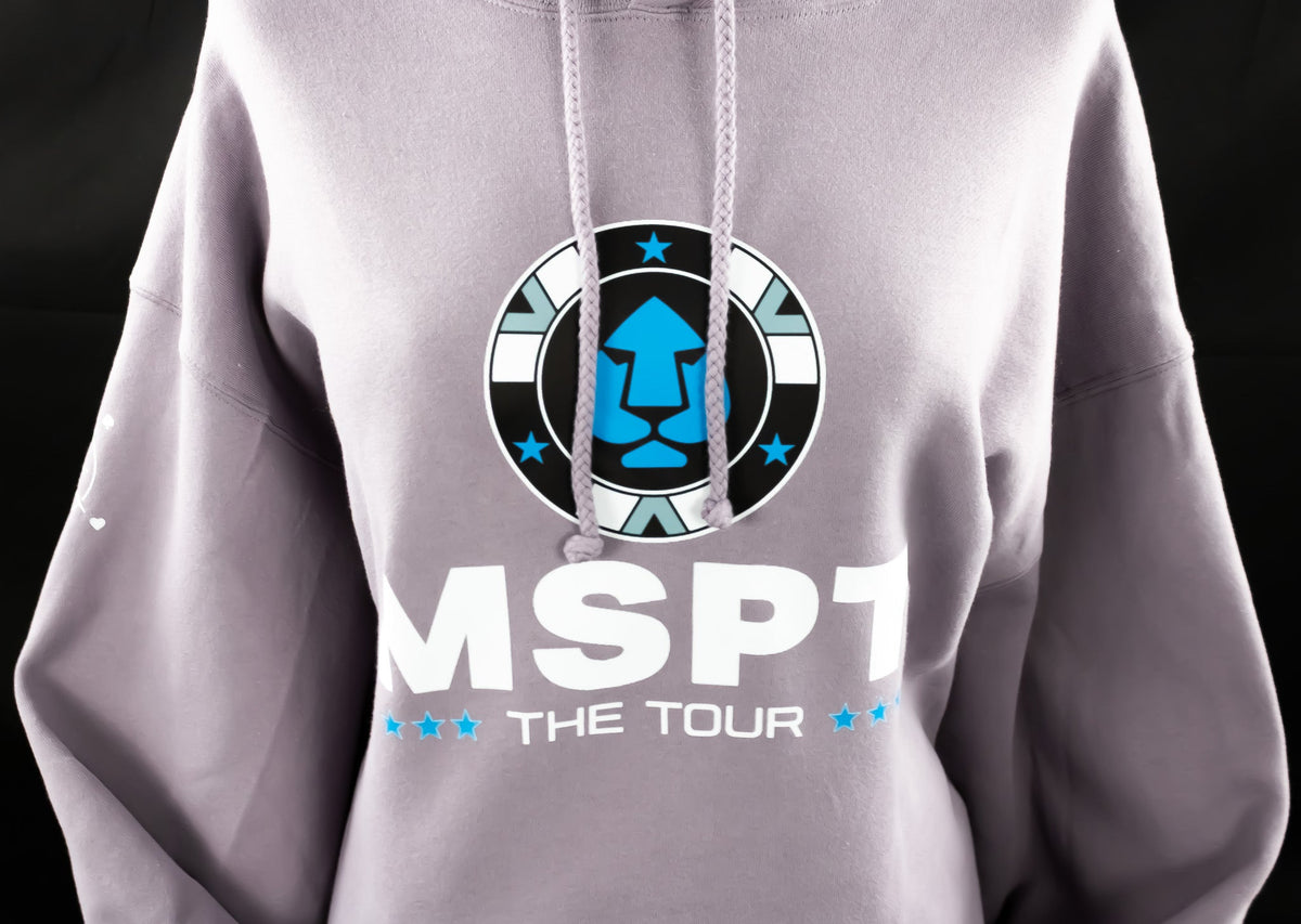 MSPT Hoodie in Lilac - Tilted Compass