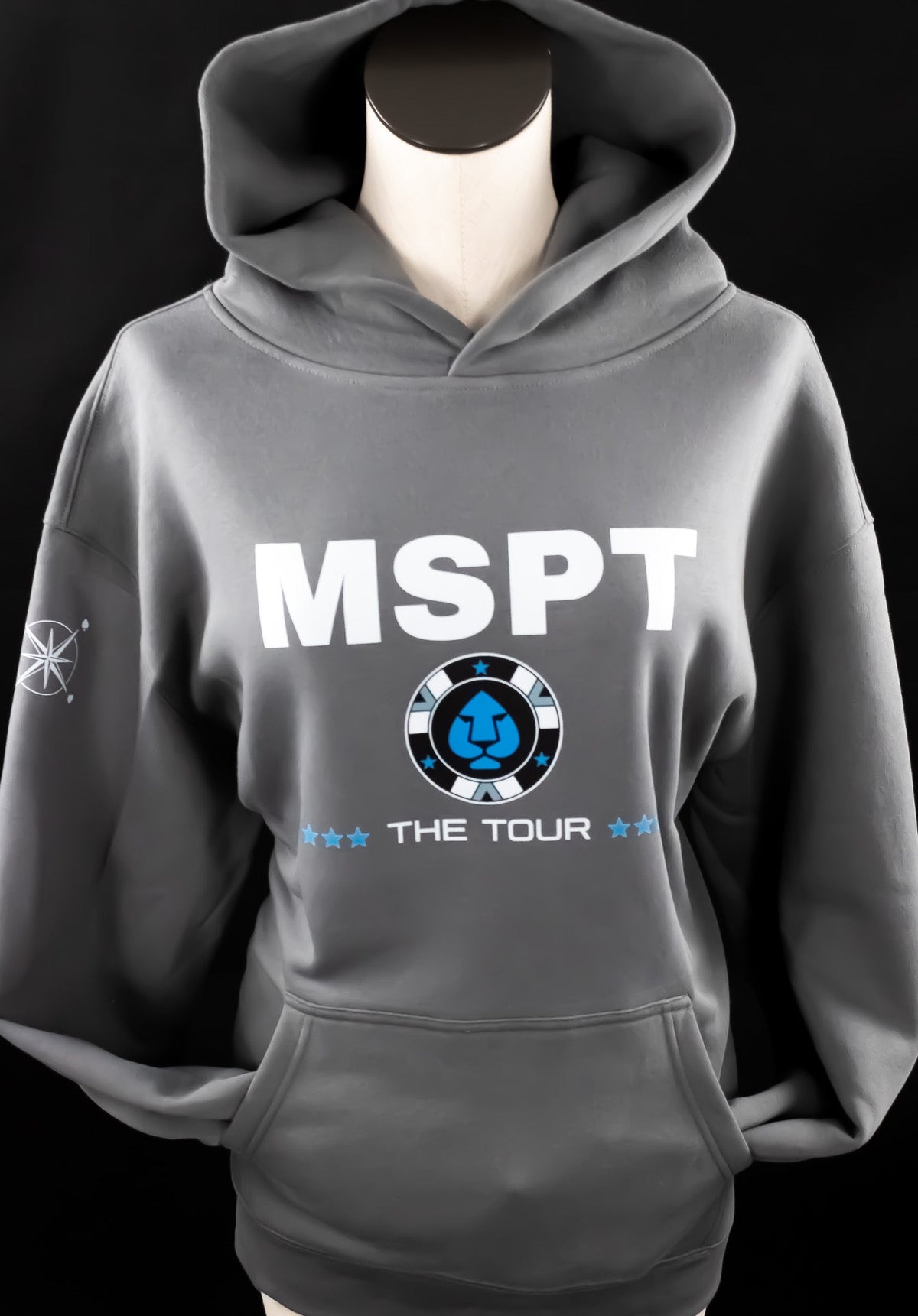 MSPT Hoodie in Slate - Tilted Compass