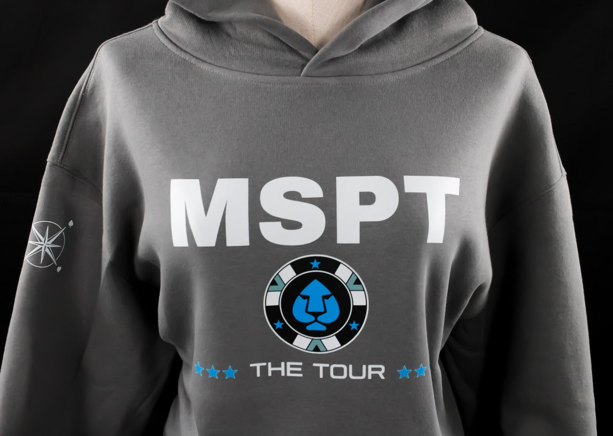 MSPT Hoodie in Slate - Tilted Compass