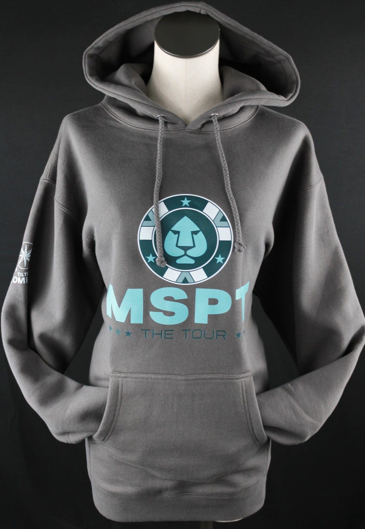 MSPT Hoodie in Smoked Graphite - Tilted Compass