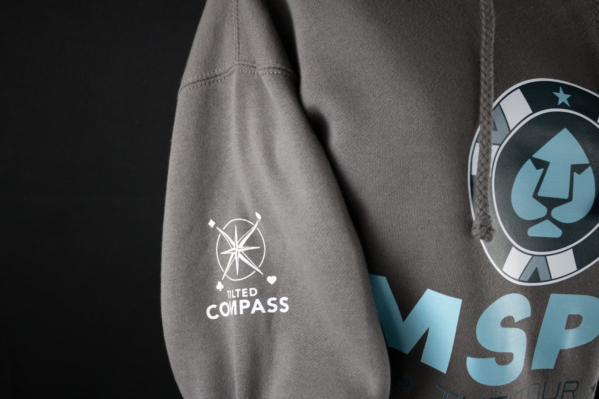 MSPT Hoodie in Smoked Graphite - Tilted Compass