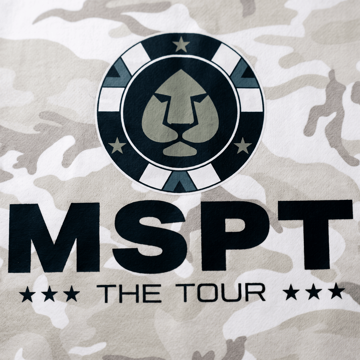 MSPT Hoodie in White Camo - Tilted Compass