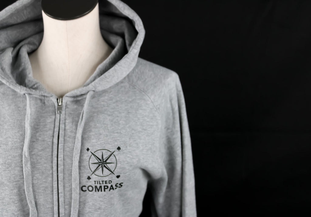 MSPT Premium Full Zip Hoodie - Tilted Compass