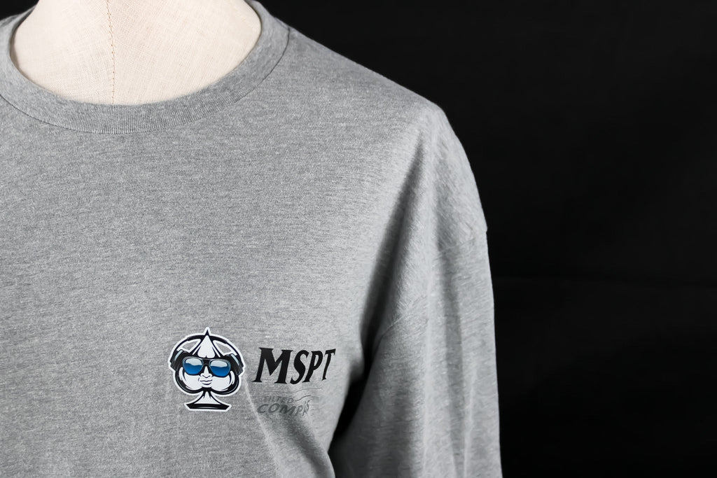 MSPT Simple Grey Tee - Tilted Compass