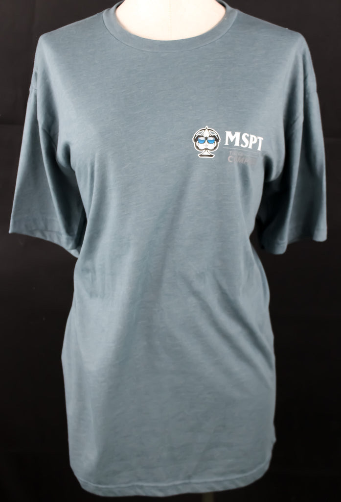 MSPT Simple Teal Tee - Tilted Compass