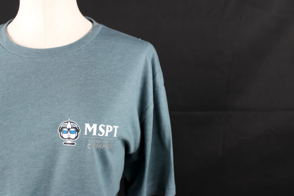 MSPT Simple Teal Tee - Tilted Compass