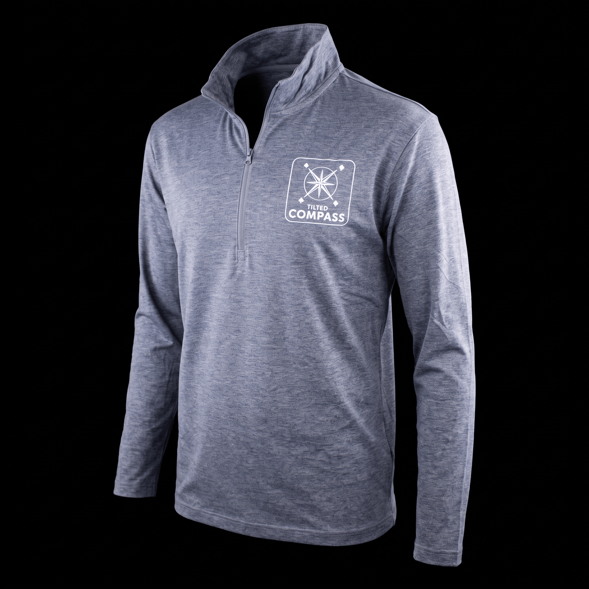 Performance Quarter Zip - Tilted Compass