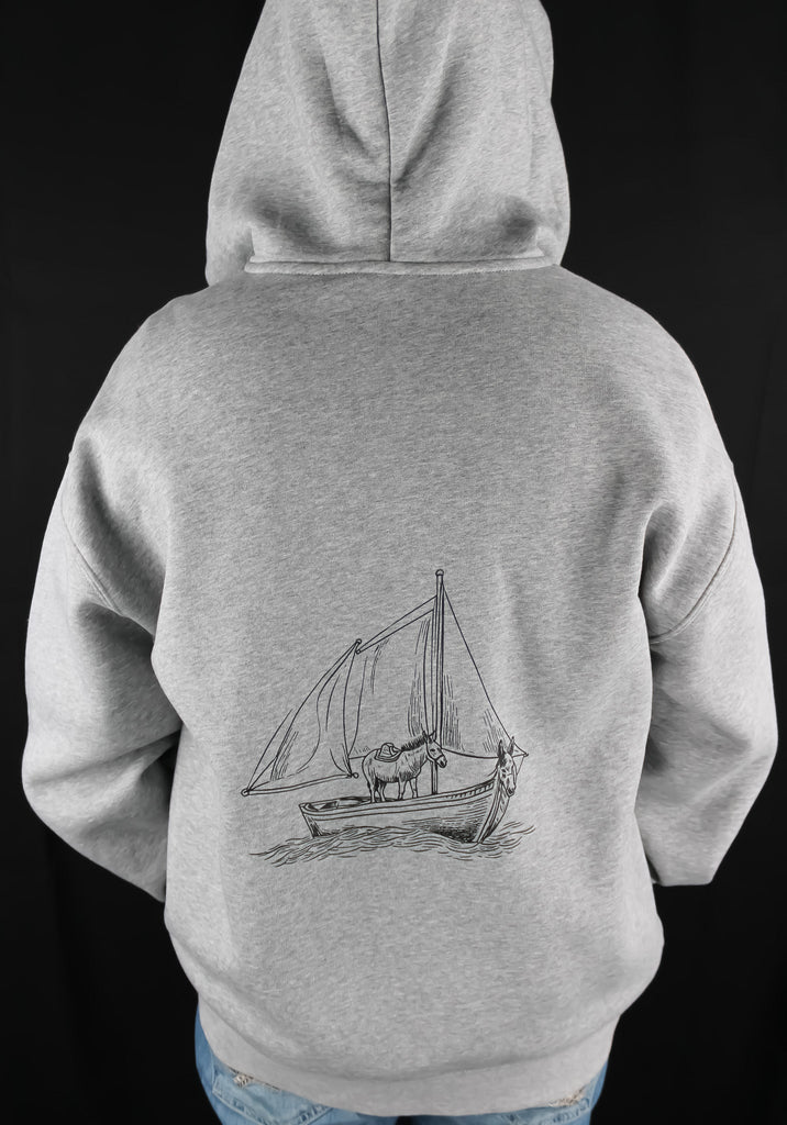 Premium Full Zip Hoodie - Tilted Compass