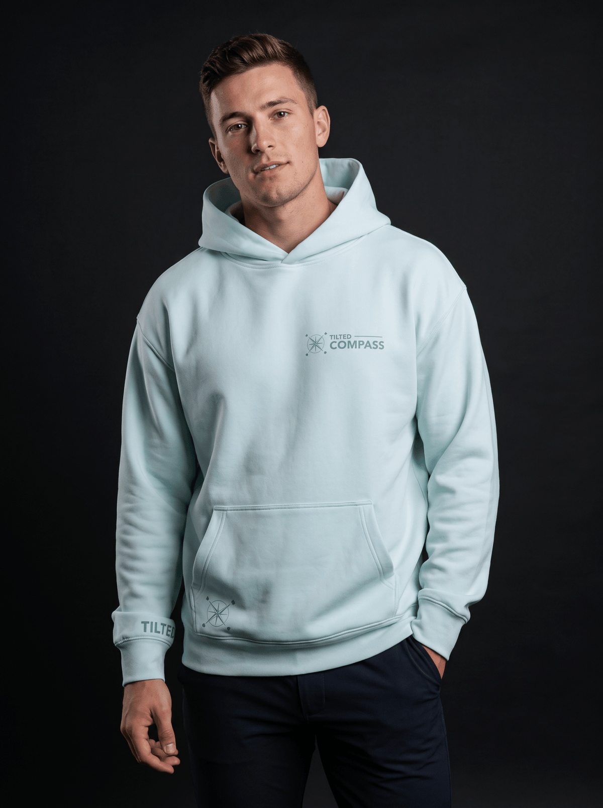 Premium Hoodie - Tilted Compass