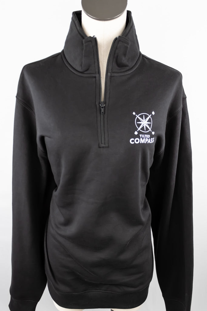 Quarter Zip Sweatshirt - Tilted Compass