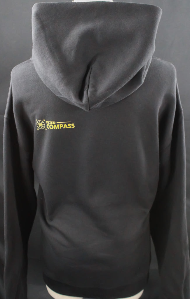 Suited Kings x Tilted Compass Black Hoodie - Tilted Compass