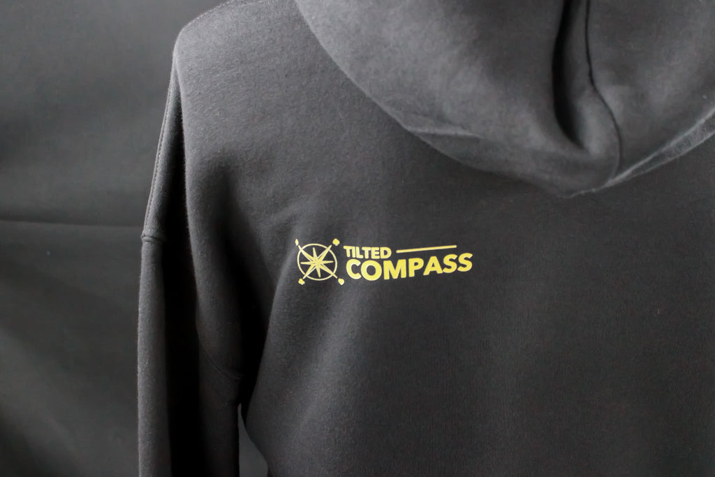 Suited Kings x Tilted Compass Black Hoodie - Tilted Compass