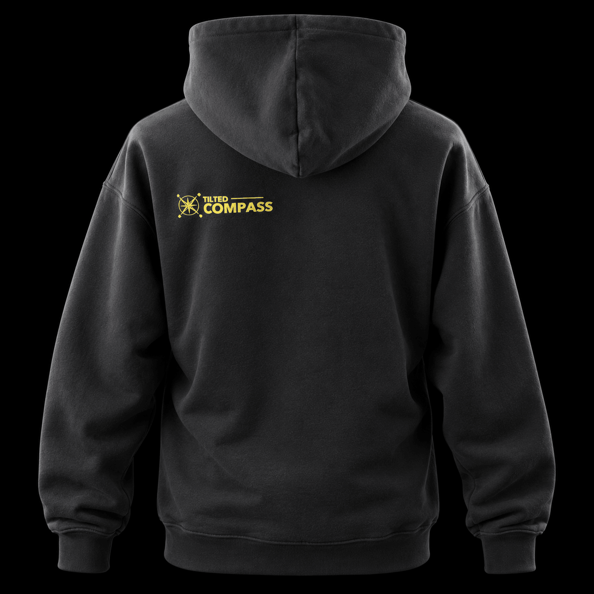 Suited Kings x Tilted Compass Black Hoodie - Tilted Compass