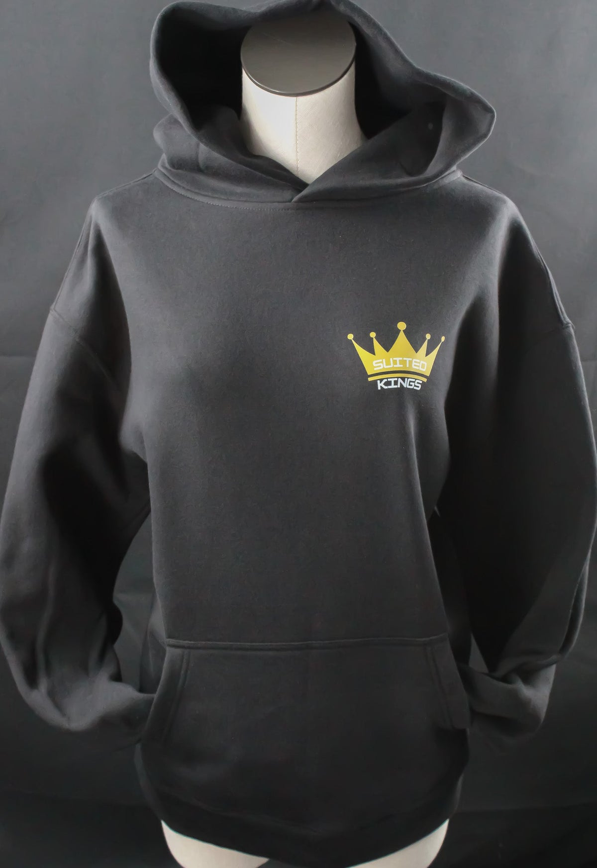 Suited Kings x Tilted Compass Black Hoodie - Tilted Compass