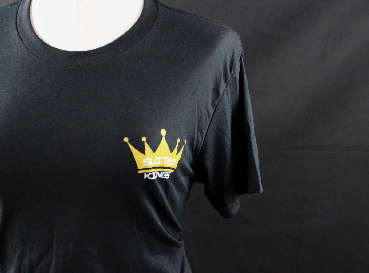 Suited Kings x Tilted Compass Black Tee - Tilted Compass