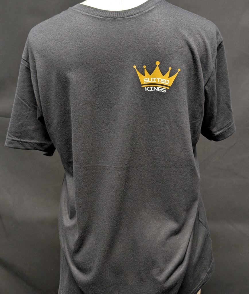 Suited Kings x Tilted Compass Black Tee - Tilted Compass