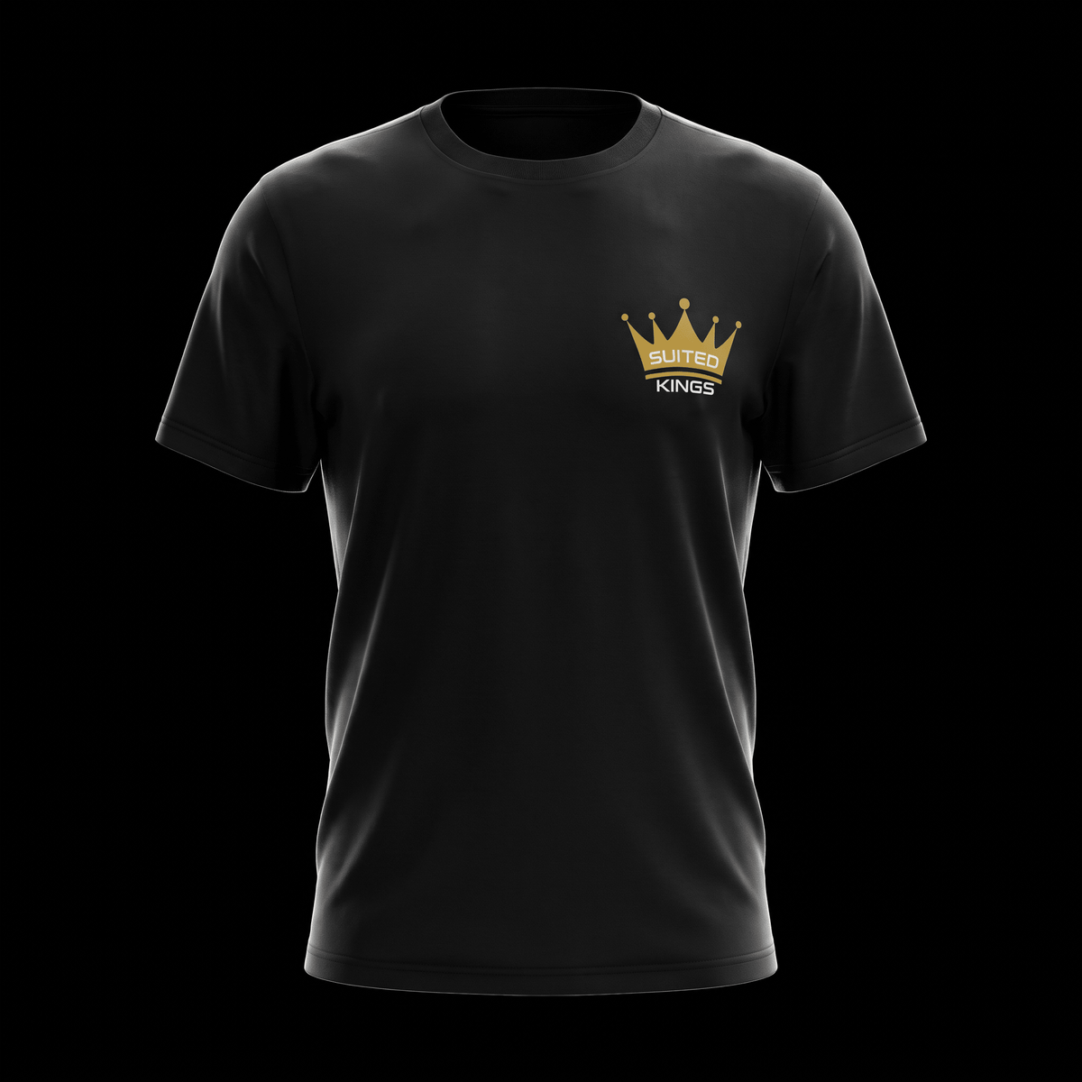 Suited Kings x Tilted Compass Black Tee - Tilted Compass
