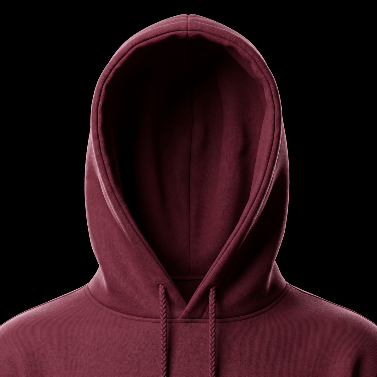 Suited Kings x Tilted Compass Maroon Hoodie - Tilted Compass