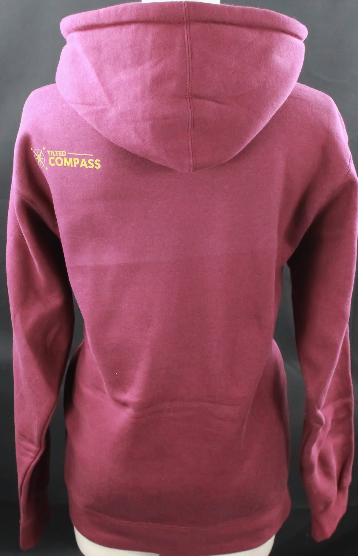 Suited Kings x Tilted Compass Maroon Hoodie - Tilted Compass