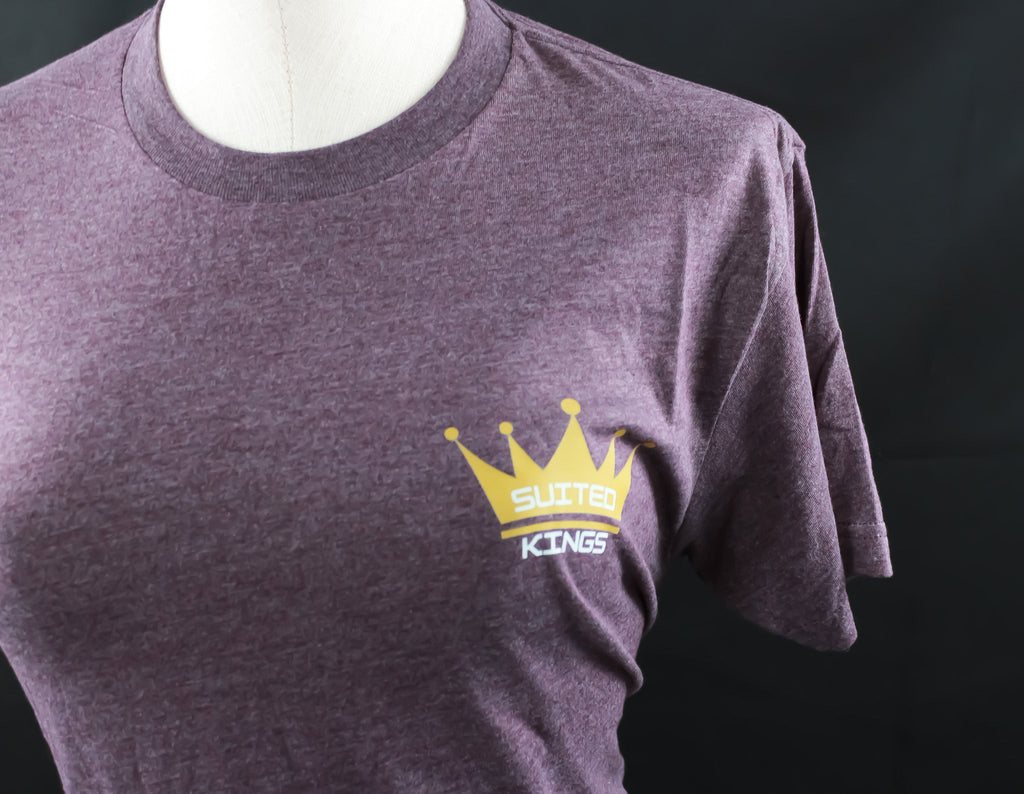 Suited Kings x Tilted Compass Purple Tee - Tilted Compass