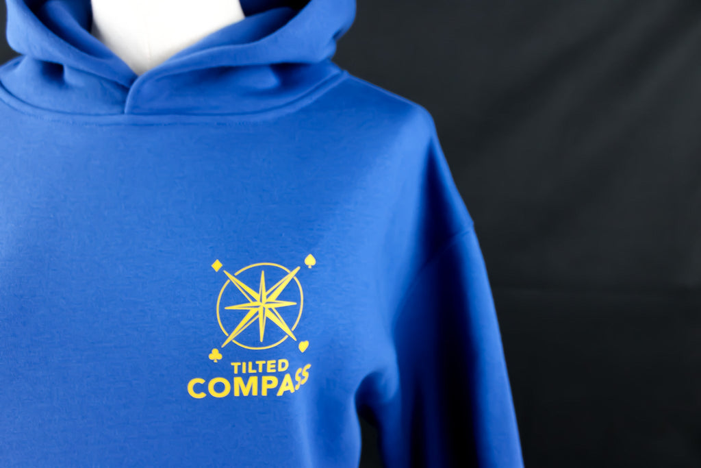 The Brookings Blue Hoodie - Tilted Compass