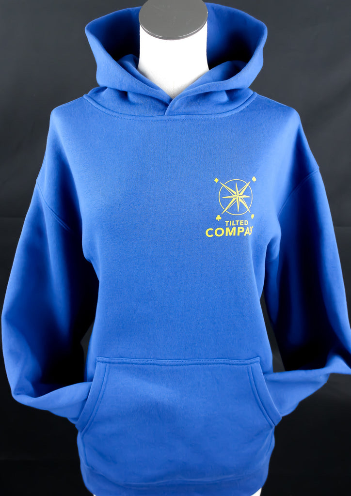 The Brookings Blue Hoodie - Tilted Compass