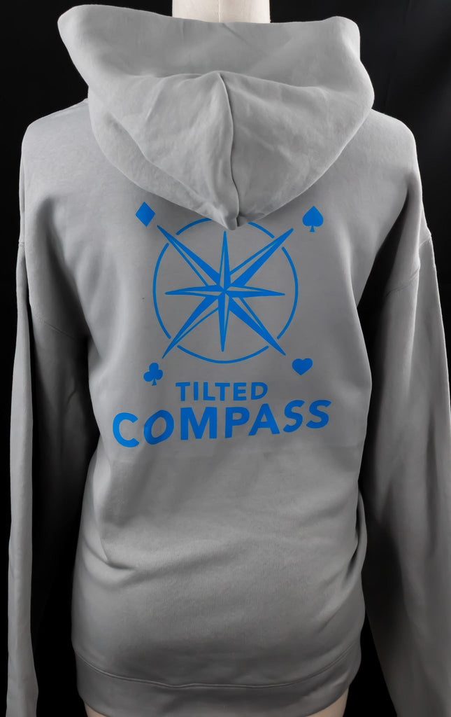 The Smokey Grey Hoodie - Tilted Compass