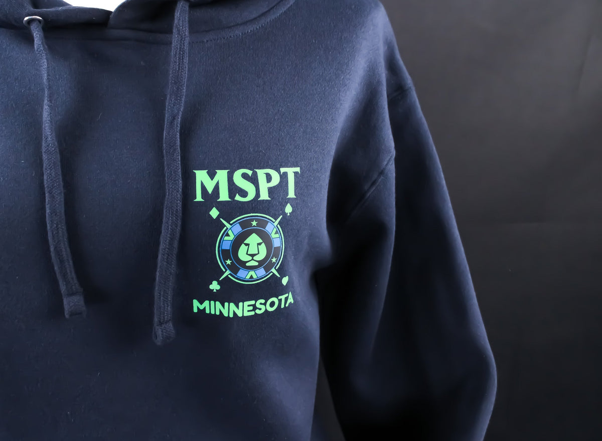 The Timber Blue Hoodie - Tilted Compass
